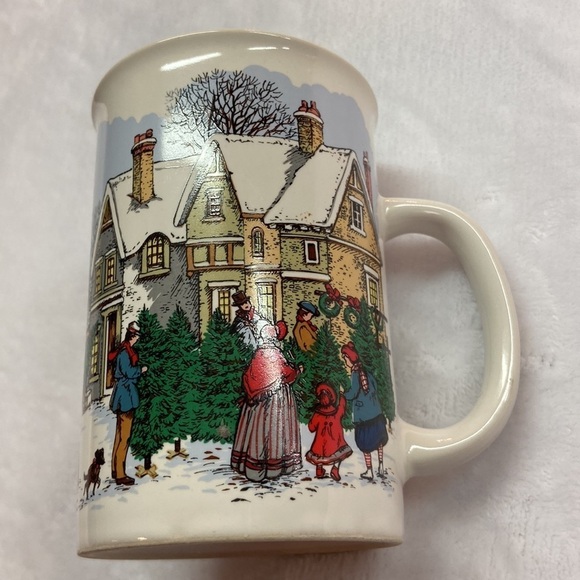 Potpourri Press Choosing A Tree 1991 Graphic Mug - Picture 5 of 6